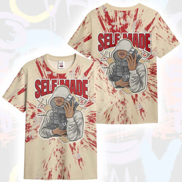Selfmade Lux Dunk Low Strawberry Waffle T-Shirt