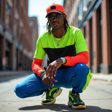 Melo 12s Outfit Guide for Bold Color Blocking