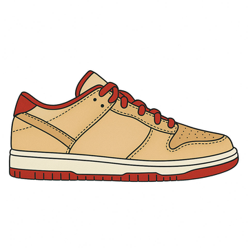Dunk Low Strawberry Waffle