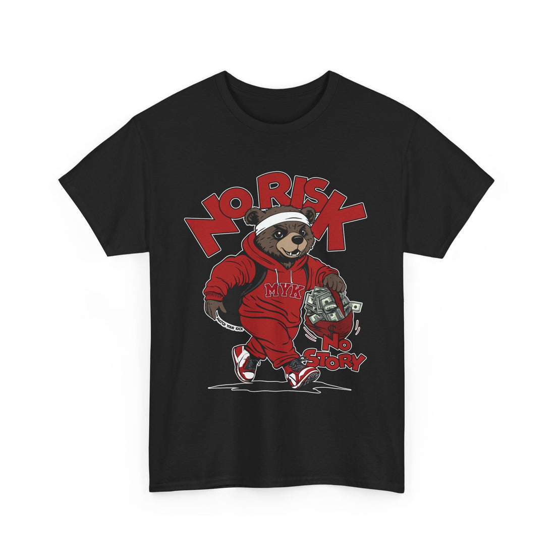 Chicago 1S Lost And Found MYK No Risk Unisex Heavy Cotton T-Shirt