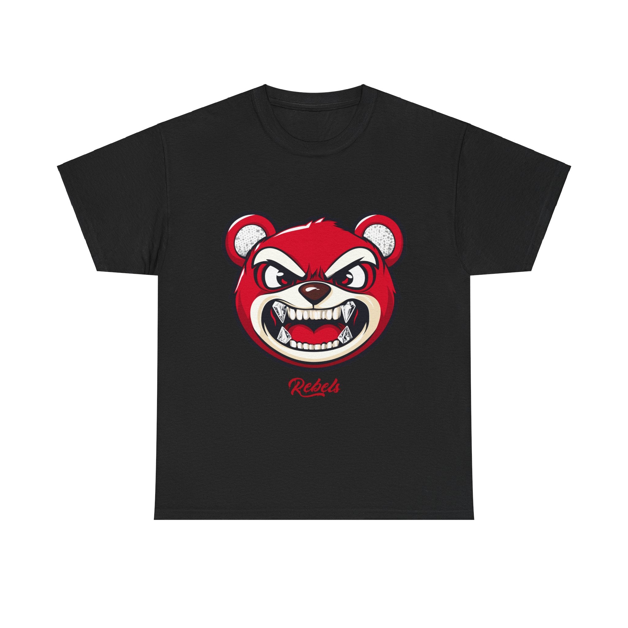 Chicago 1S Lost And Found MYK Red Bear Unisex Heavy Cotton T-Shirt