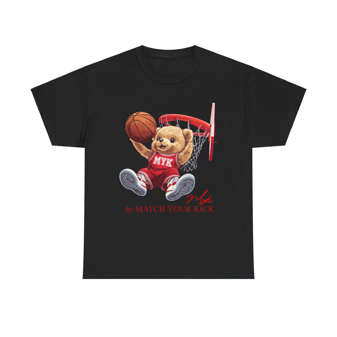 Chicago 1S Lost And Found MYK Basketball Bear Unisex Heavy Cotton T-Shirt