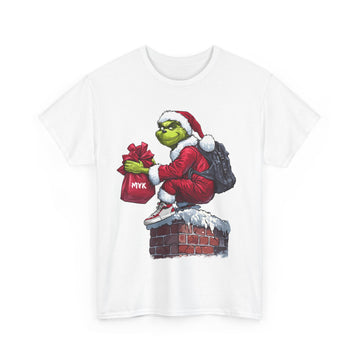 Chicago 1S Lost And Found MYK Santa Grinch Unisex Heavy Cotton T-Shirt