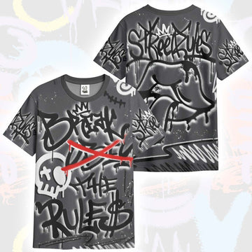 Break Rules Streetwear Fear 4s T-Shirt