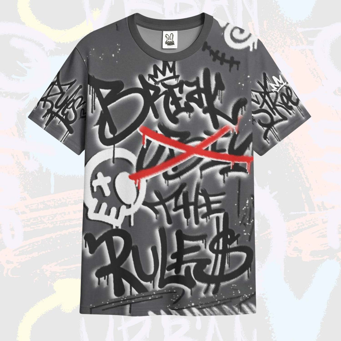 Break Rules Streetwear Fear 4s T-Shirt