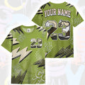 Custom Name Number 23 SB Dunk Low Asparagus T-Shirt