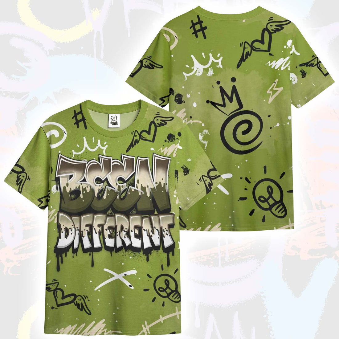 Drip Been Different SB Dunk Low Asparagus T-Shirt