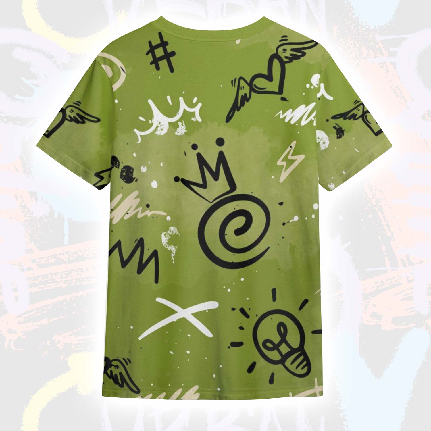 Drip Been Different SB Dunk Low Asparagus T-Shirt