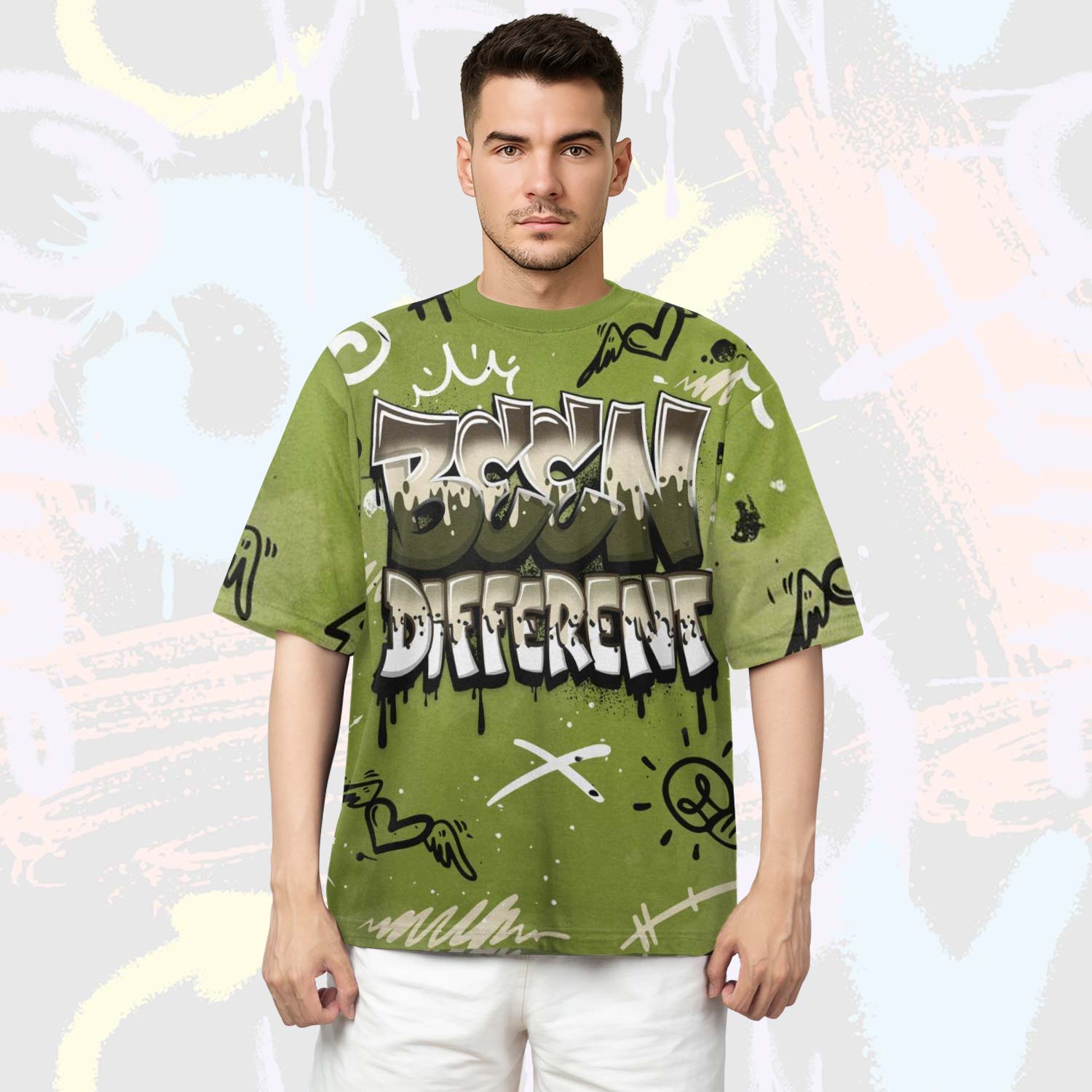 Drip Been Different SB Dunk Low Asparagus T-Shirt