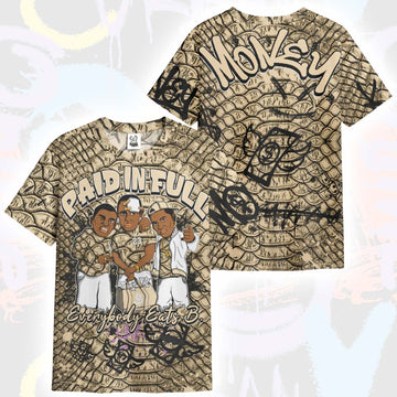 Everybody Paid In Full Crayon Kobe 9 EM Mambacita T-Shirt