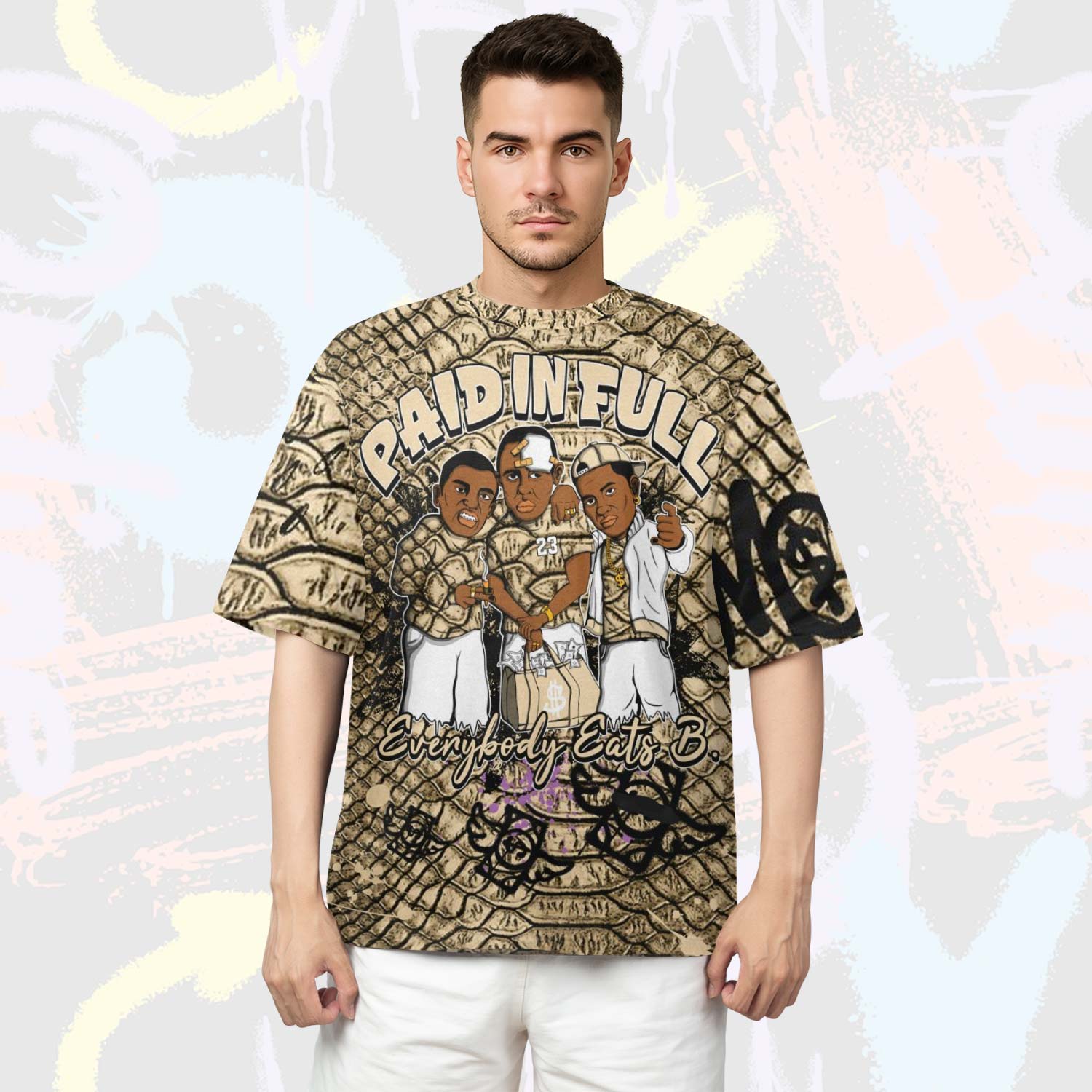 Everybody Paid In Full Crayon Kobe 9 EM Mambacita T-Shirt