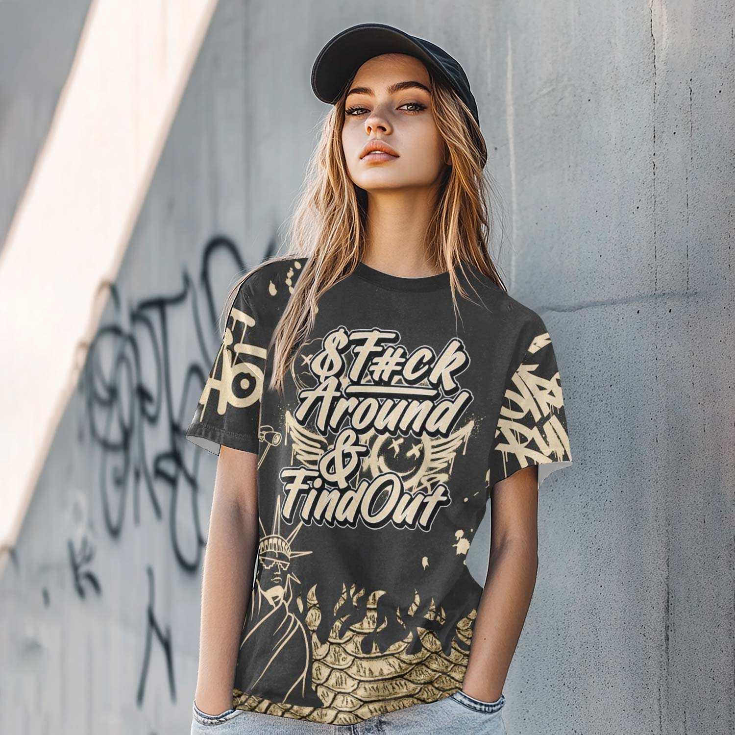 Graphic Fck Around Find Out Kobe 9 EM Mambacita T-Shirt