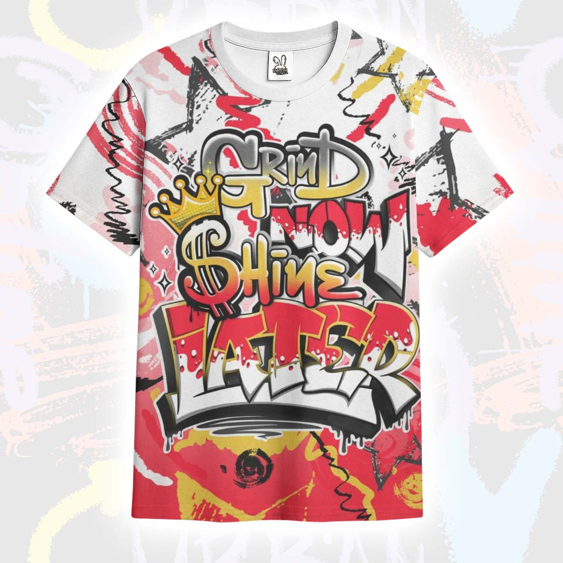 Grind Shine Later Drip KD 18 Air Bakin T-Shirt