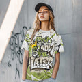 Grind Shine Later Drip SB Dunk Low Asparagus T-Shirt