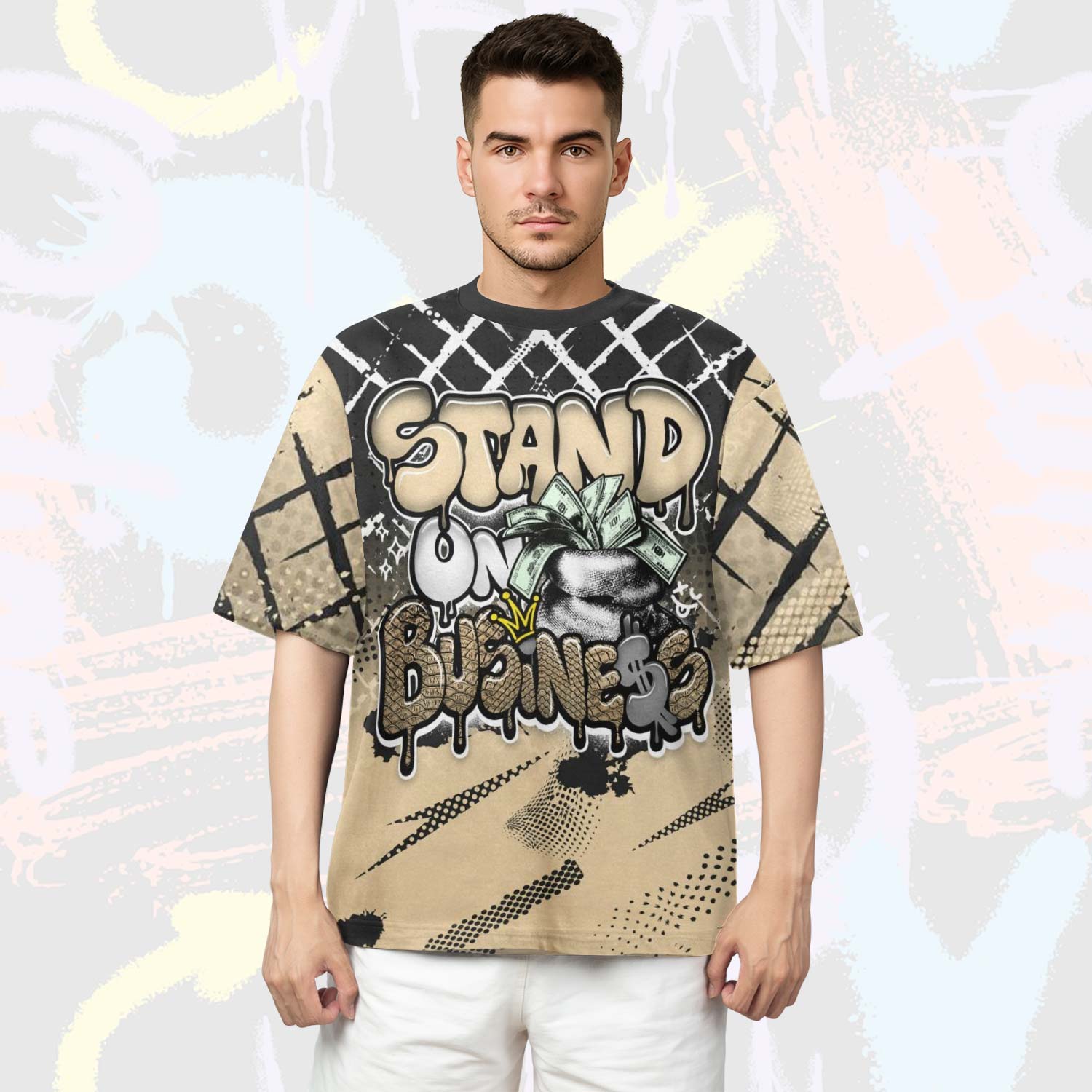 Halftone Stand Business Dripping Kobe 9 EM Mambacita T-Shirt