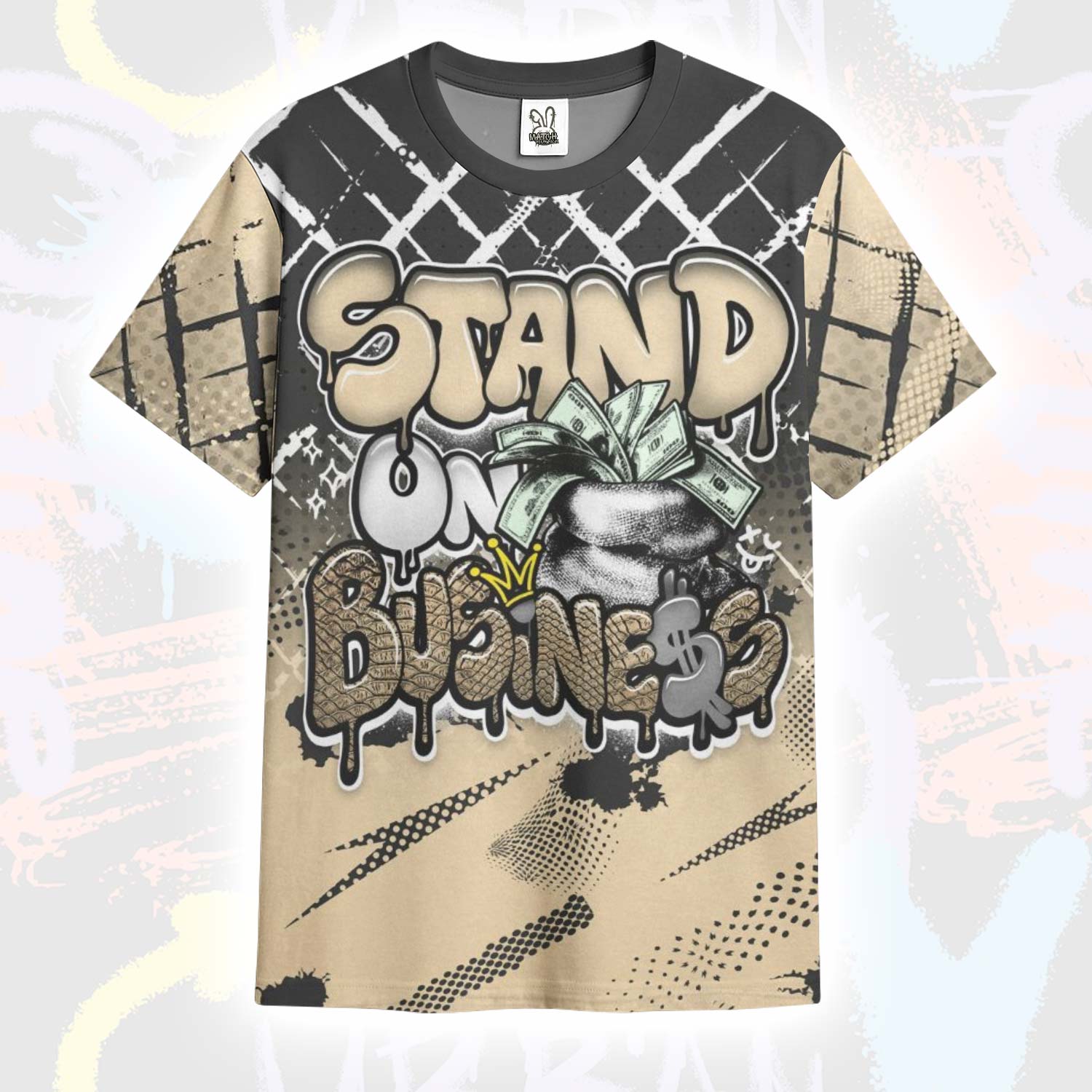 Halftone Stand Business Dripping Kobe 9 EM Mambacita T-Shirt