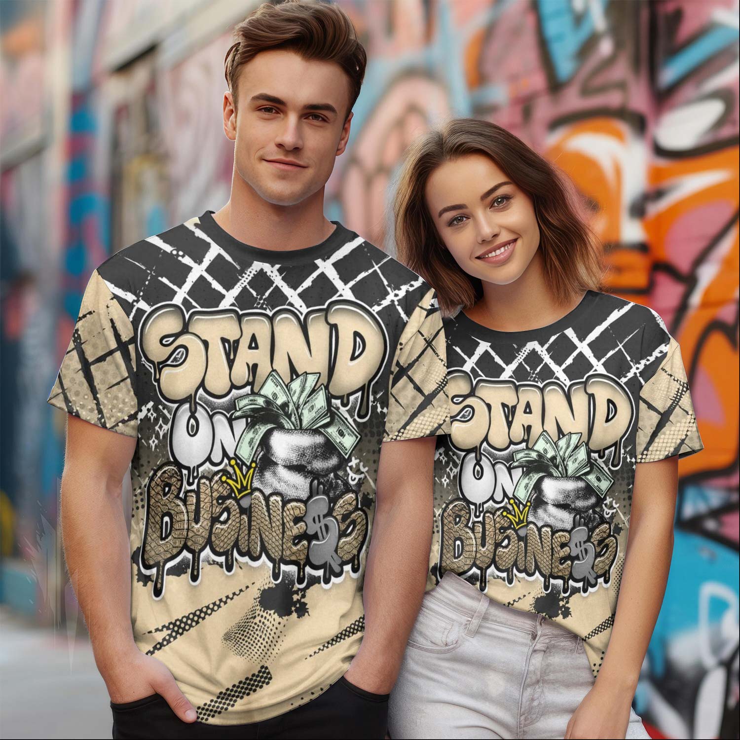 Halftone Stand Business Dripping Kobe 9 EM Mambacita T-Shirt