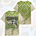 Halftone Stand Business Dripping SB Dunk Low Asparagus T-Shirt