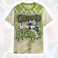 Halftone Stand Business Dripping SB Dunk Low Asparagus T-Shirt