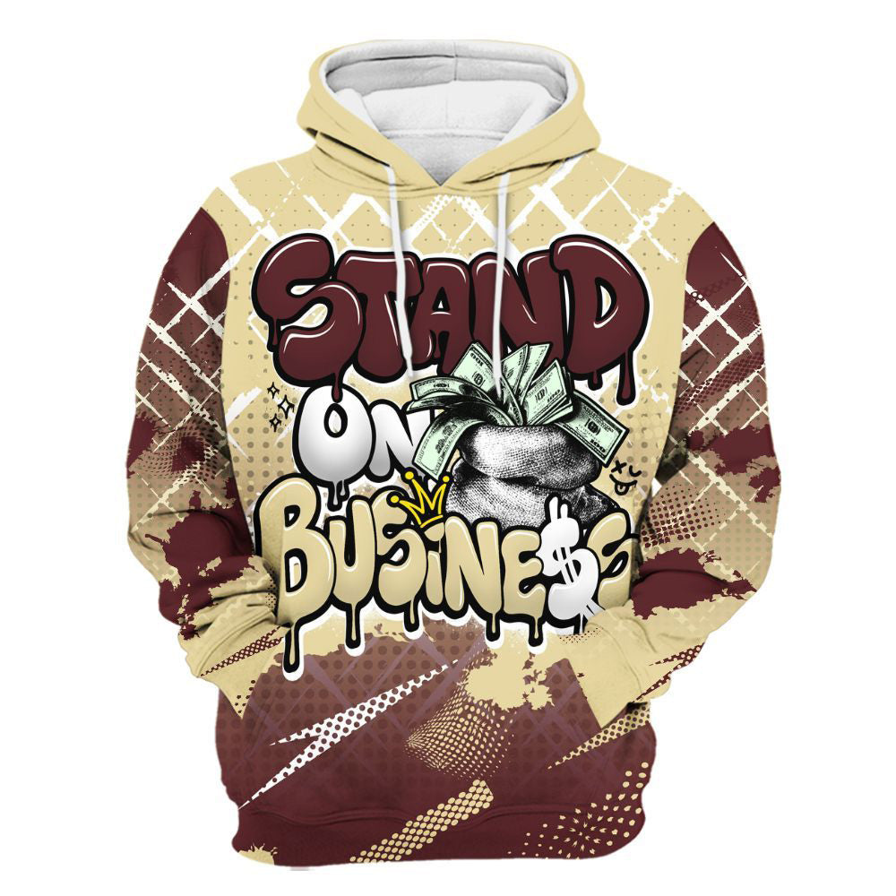 Halftone Stand Business Women Phantom 12s Hoodie & Zip Hoodie
