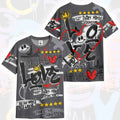 Happy Love Beats Graffiti Streetwear Fear 4s T-Shirt