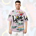 Happy Love Beats Graffiti Streetwear Retro Easter 5s T-Shirt
