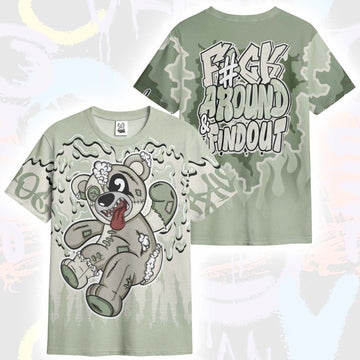 Havok Bear Dripping Seafoam Sail 4s T-Shirt