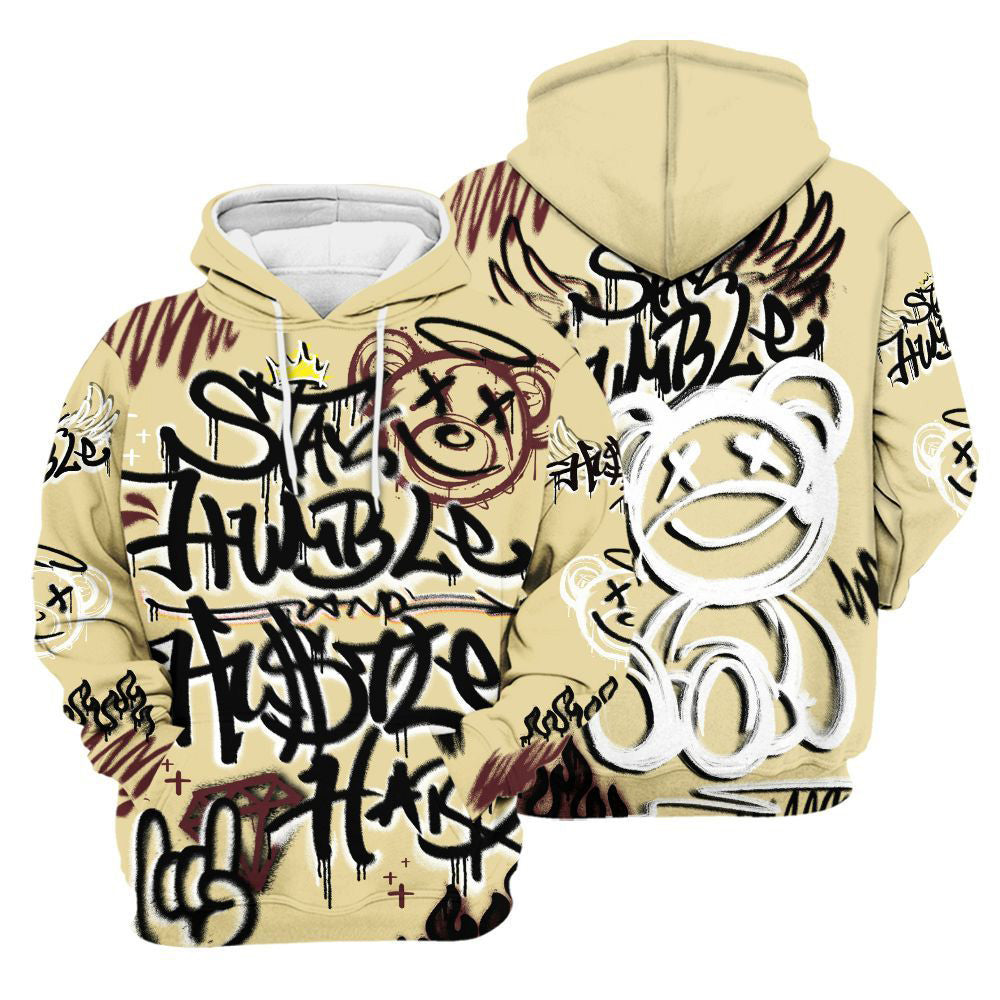 Humble Drip Streetwear Graffity Women Phantom 12s Hoodie & Zip Hoodie