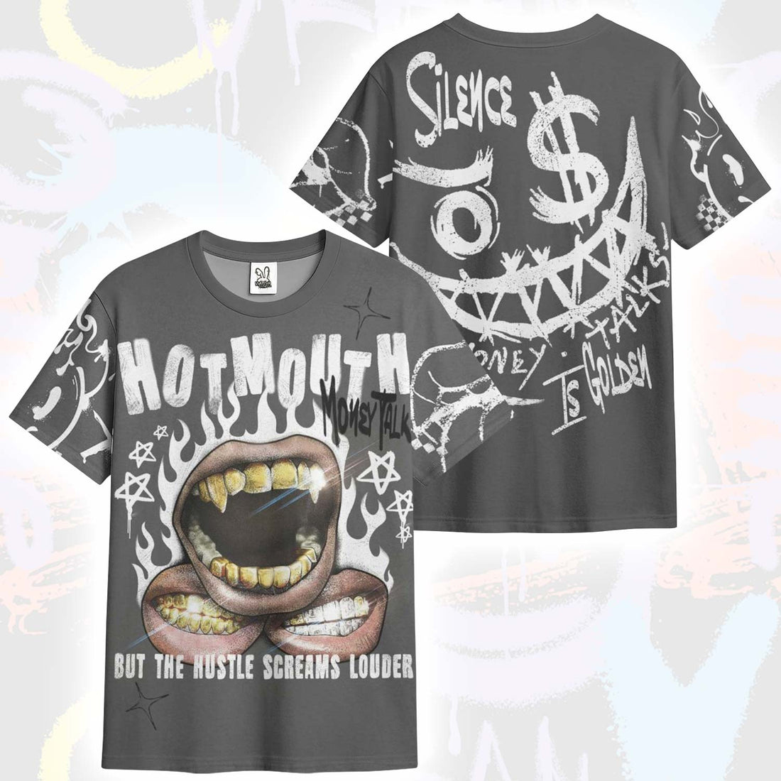 Mouth Burning Street Style Fear 4s T-Shirt
