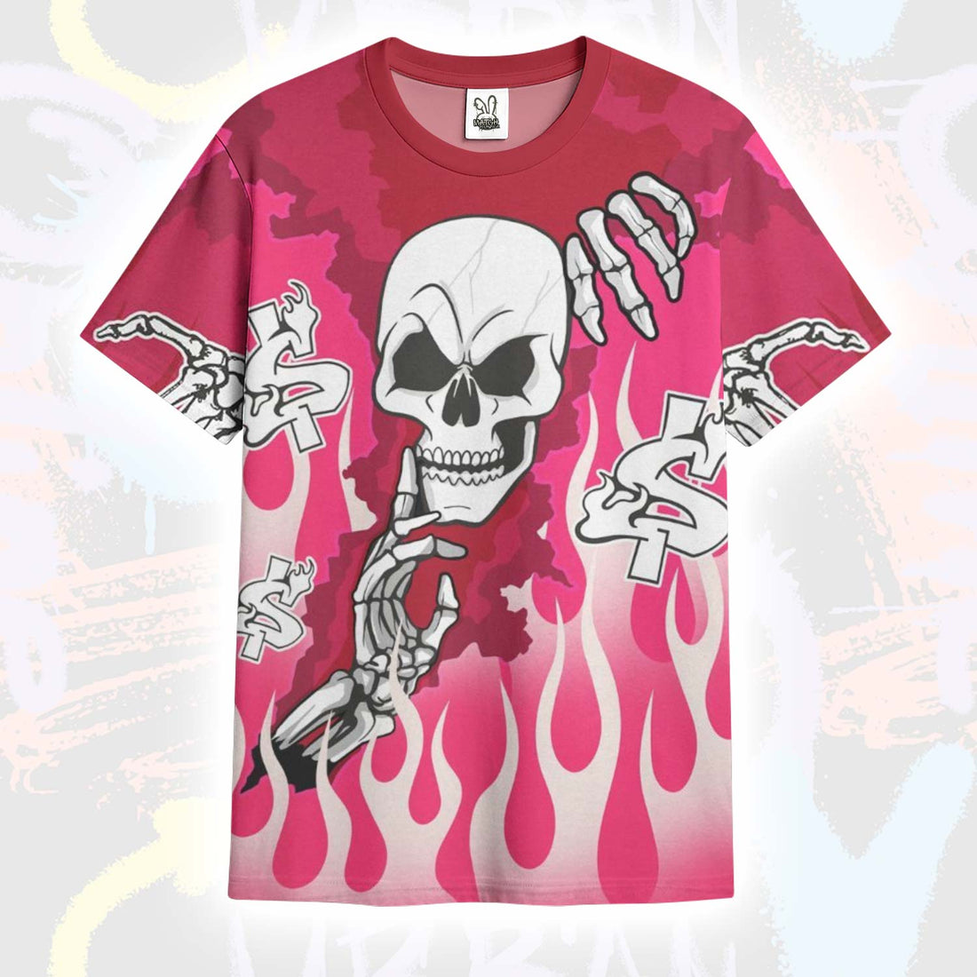 Ones Move In Silence Graphic Trapped A'One Pink Aura T-Shirt