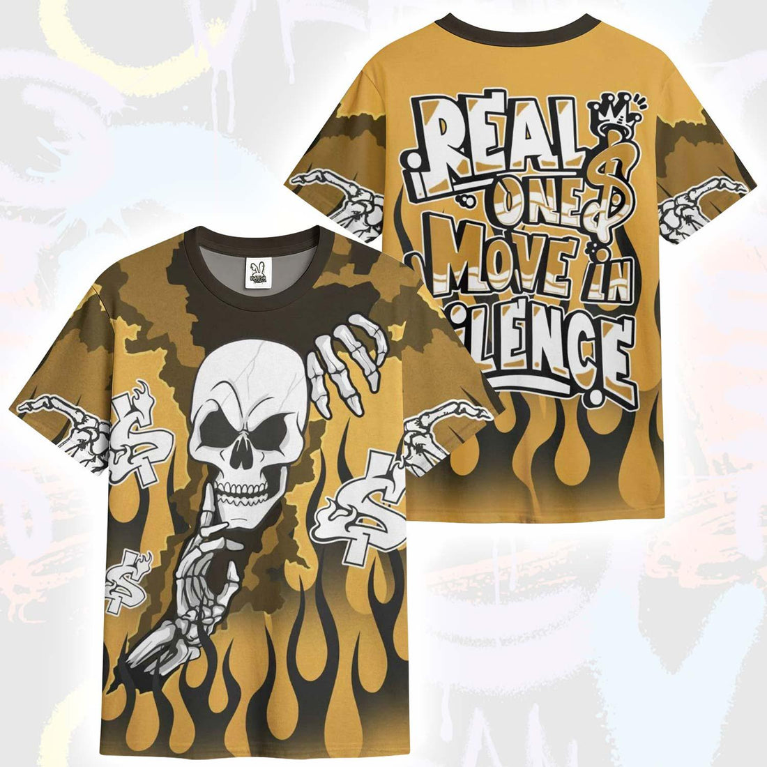Ones Move In Silence Graphic Trapped Low OG Rookie Of The Year 1s T-Shirt
