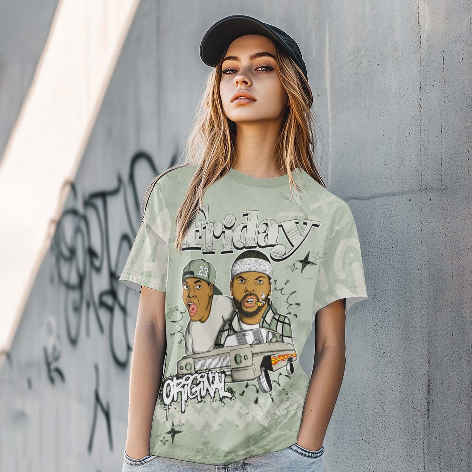 Original Friday Seafoam Sail 4s T-Shirt
