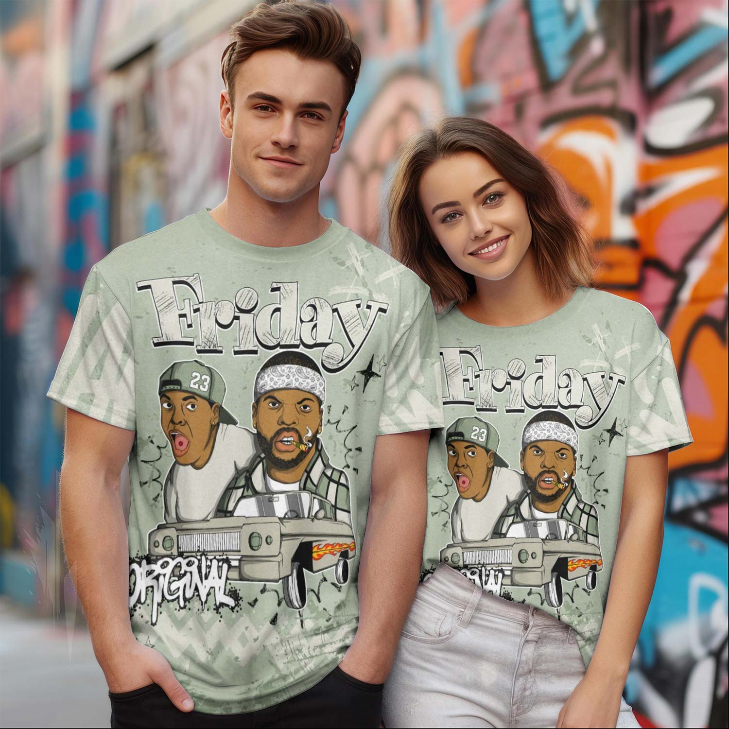 Original Friday Seafoam Sail 4s T-Shirt
