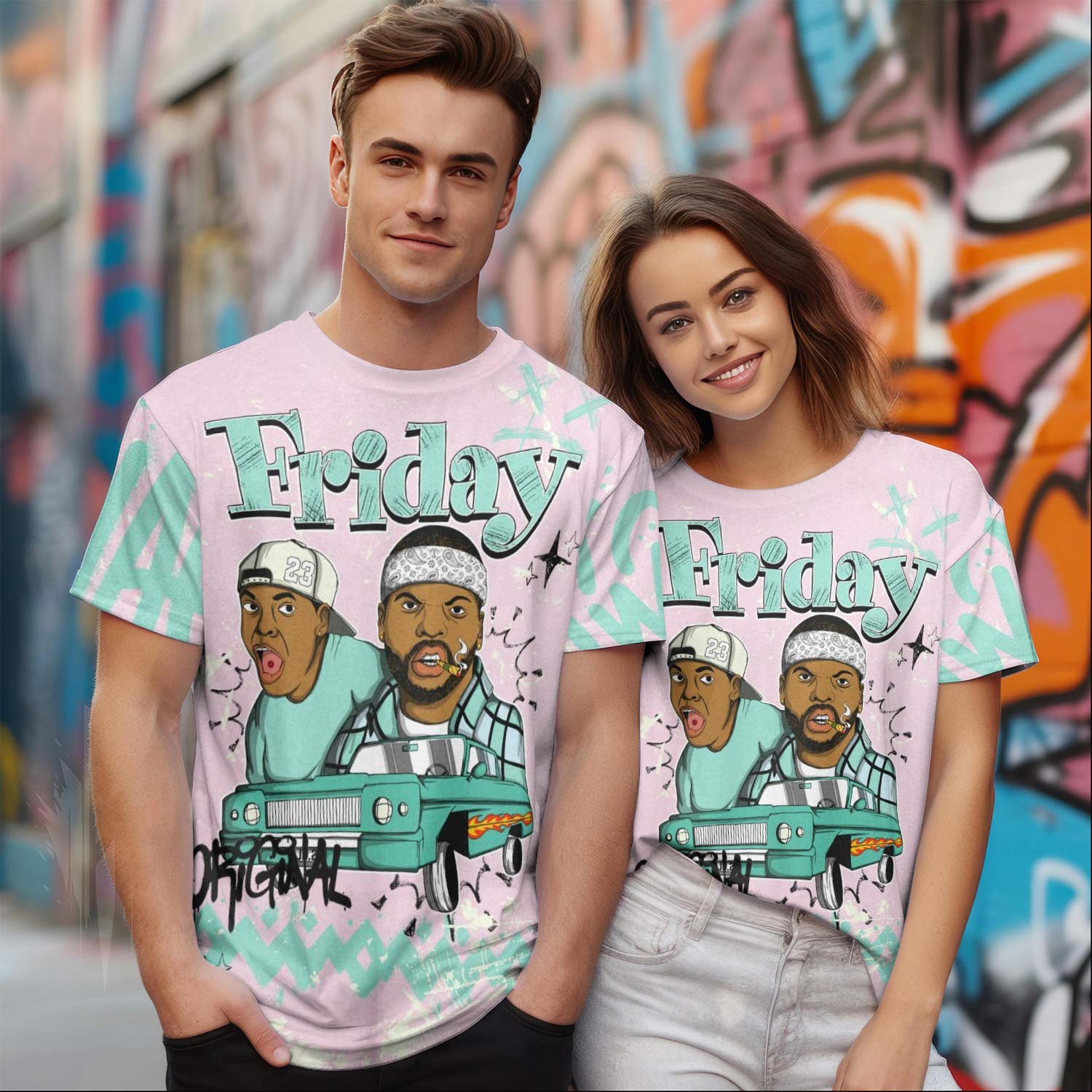 Original Friday Retro Easter 5s T-Shirt