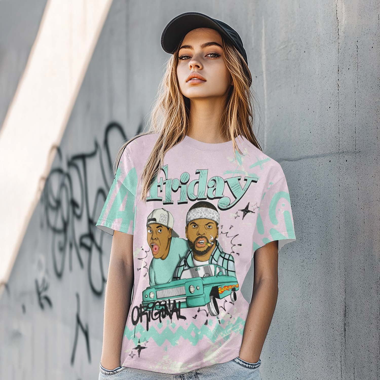Original Friday Retro Easter 5s T-Shirt