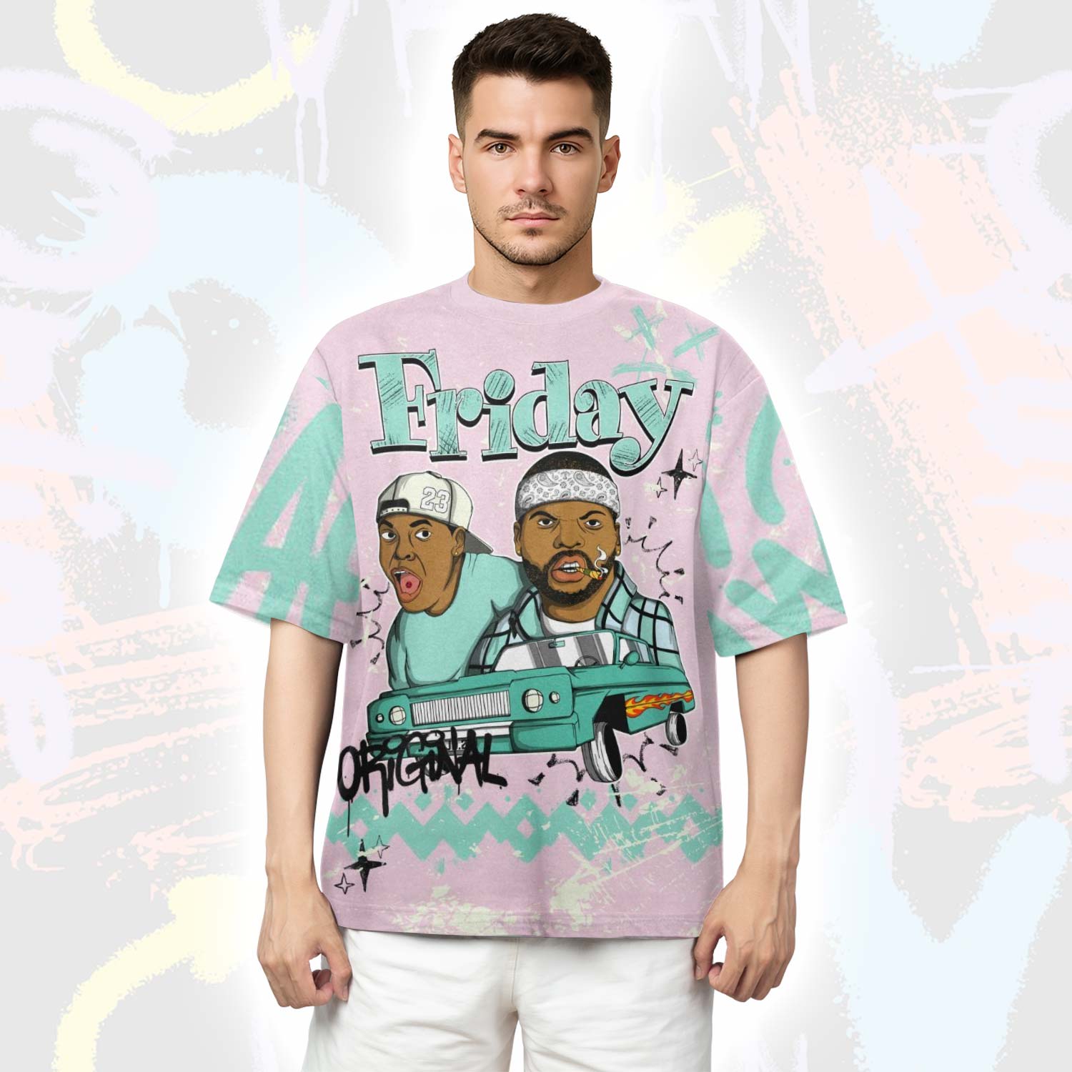 Original Friday Retro Easter 5s T-Shirt