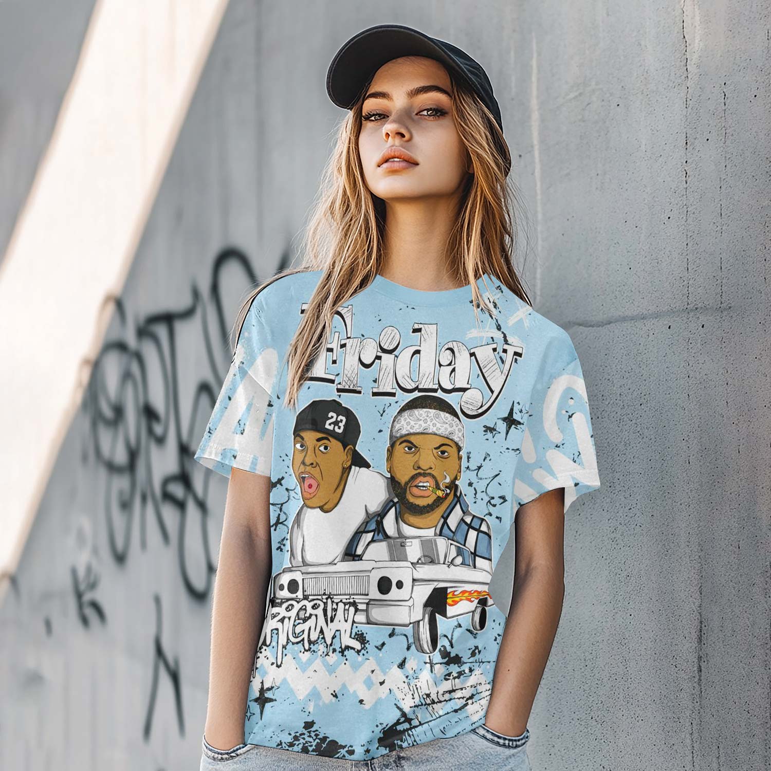 Original Friday Legend Blue 11s T-Shirt