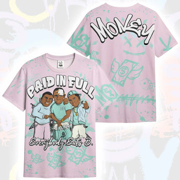 Paid In Full Retro Easter 5s T-Shirt