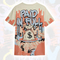 Paid In Full Moneys Bear DJ Khaled Crimson Bliss 5s T-Shirt