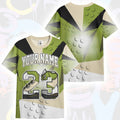 Poly Custom Name Number 23 SB Dunk Low Asparagus T-Shirt