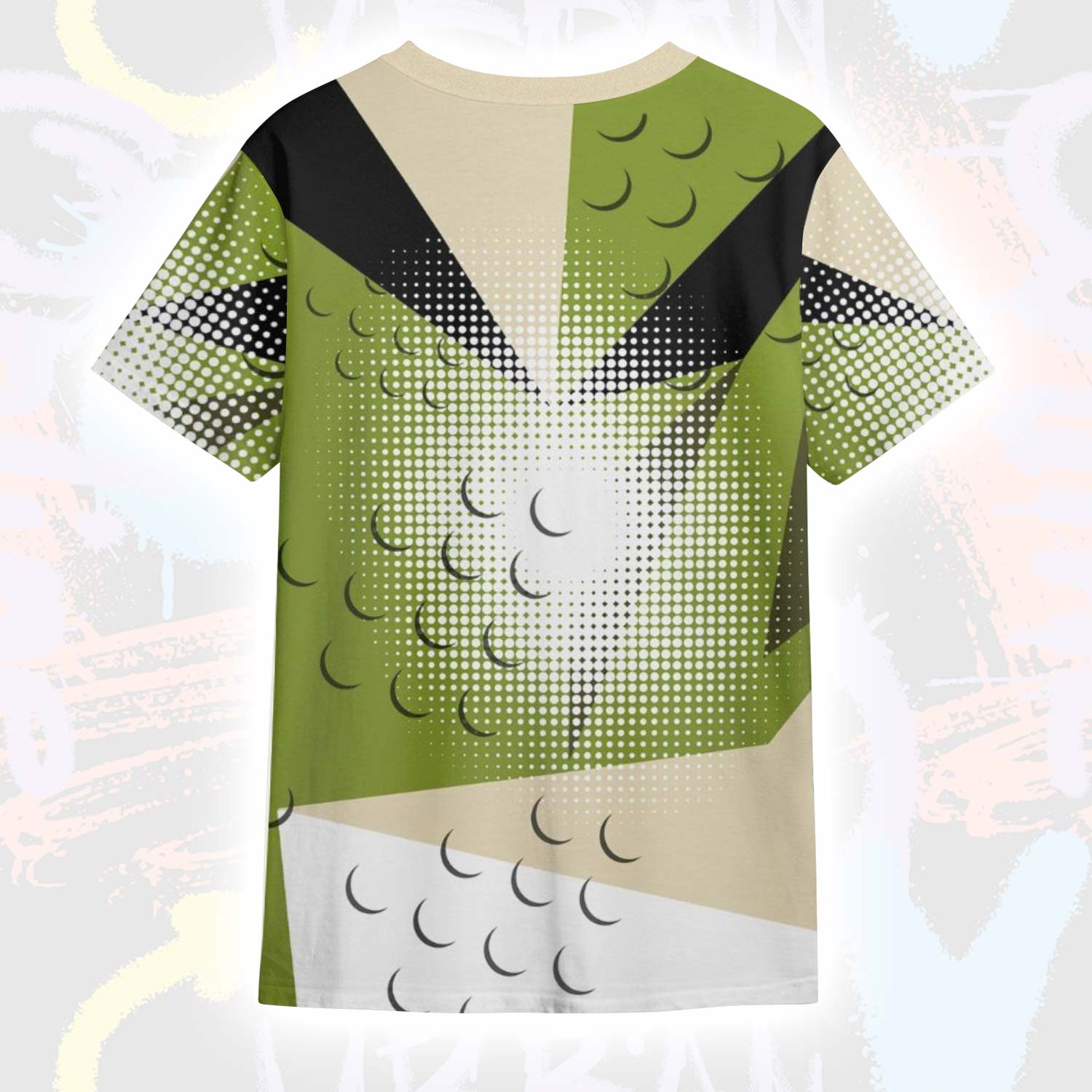 Poly Custom Name Number 23 SB Dunk Low Asparagus T-Shirt