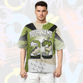 Poly Custom Name Number 23 SB Dunk Low Asparagus T-Shirt
