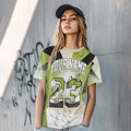 Poly Custom Name Number 23 SB Dunk Low Asparagus T-Shirt