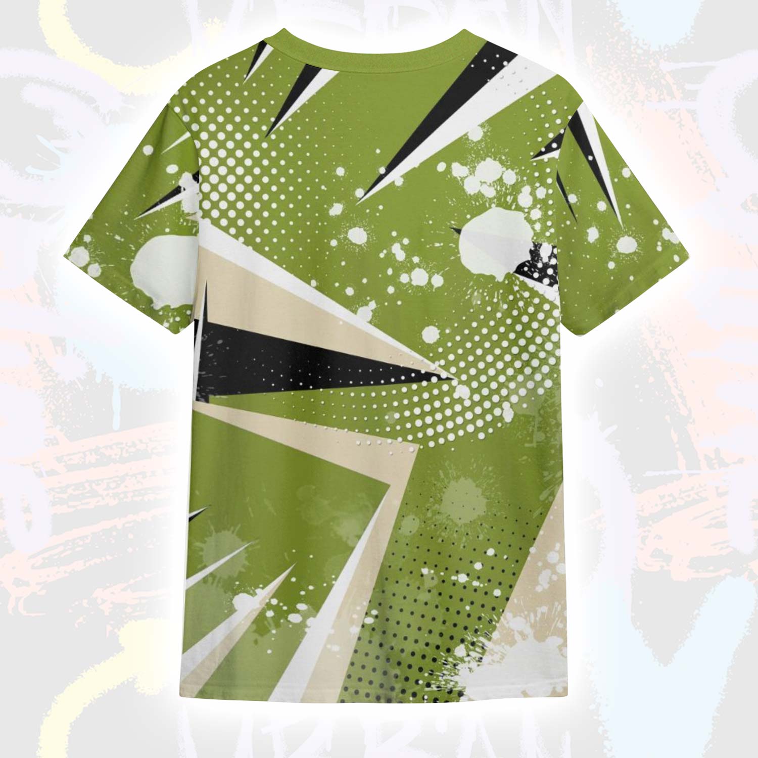 Poly Trust No One Dripping SB Dunk Low Asparagus T-Shirt