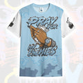 Pray For My Enemies Legend Blue 11s T-Shirt