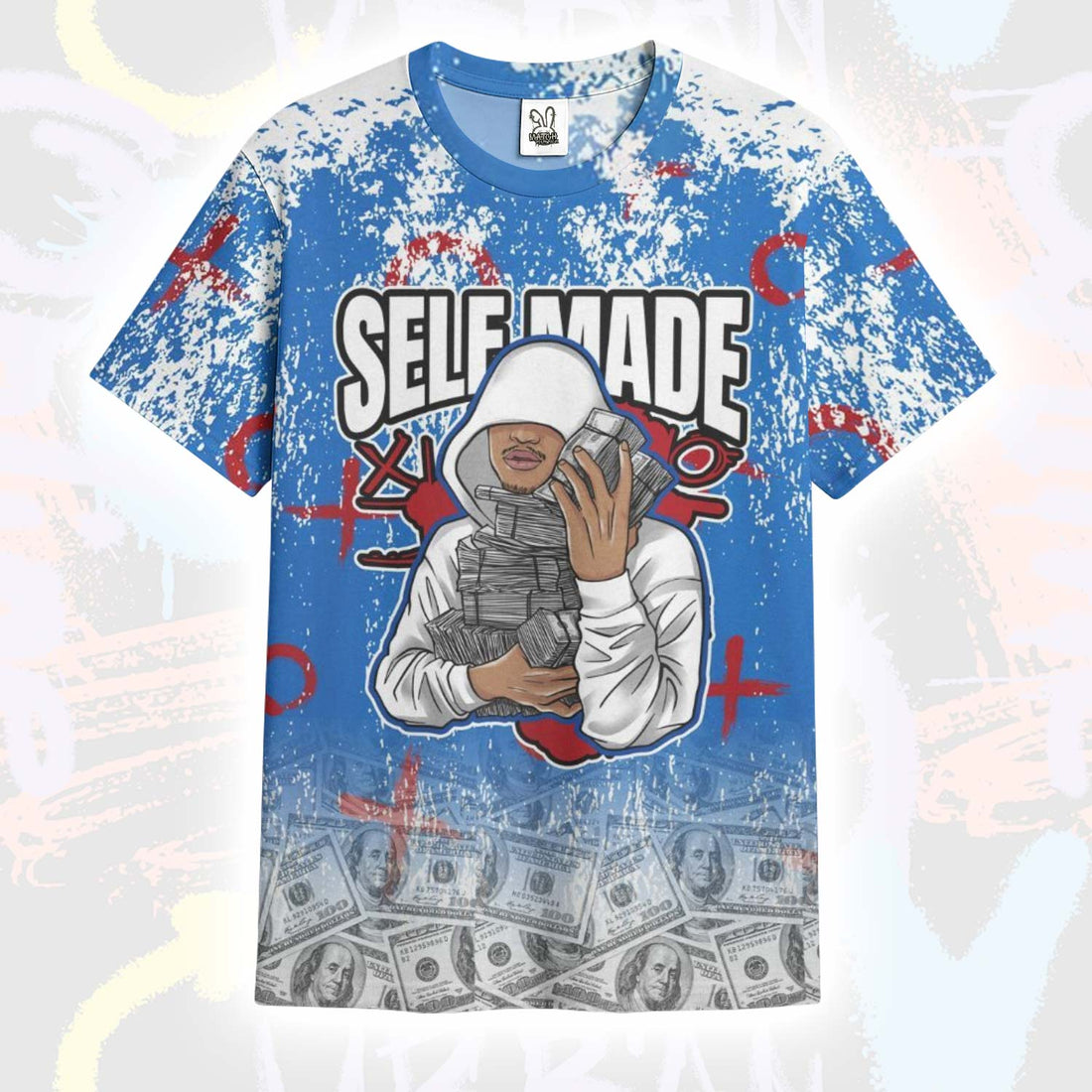 Selfmade Unique Grunge Kobe 6 Game Royal T-Shirt