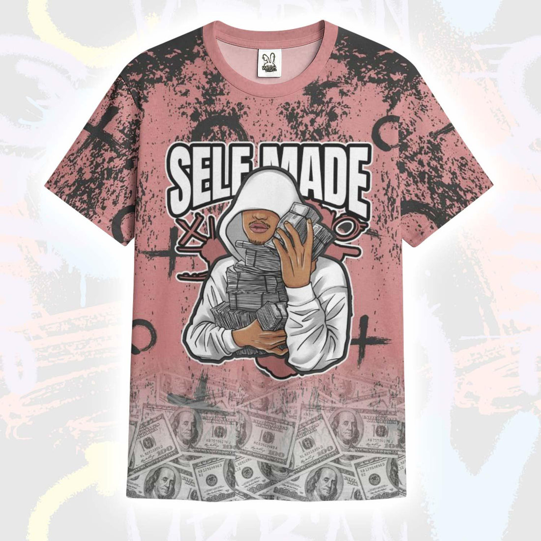 Selfmade Unique Grunge Low OG Rust Pink 1s T-Shirt