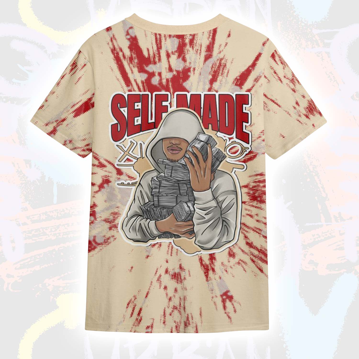 Selfmade Lux Dunk Low Strawberry Waffle T-Shirt