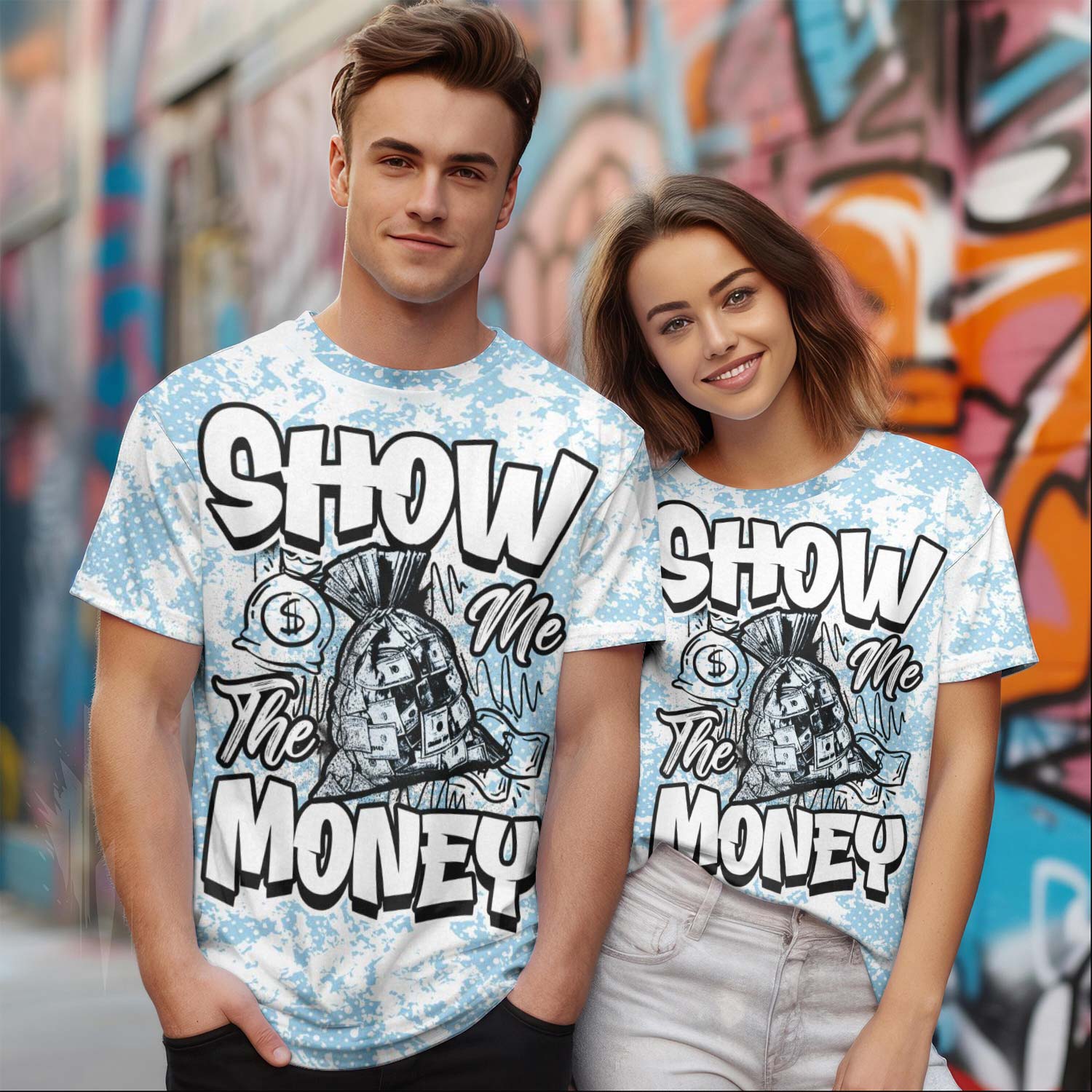 Show Me The Money Legend Blue 11s T-Shirt