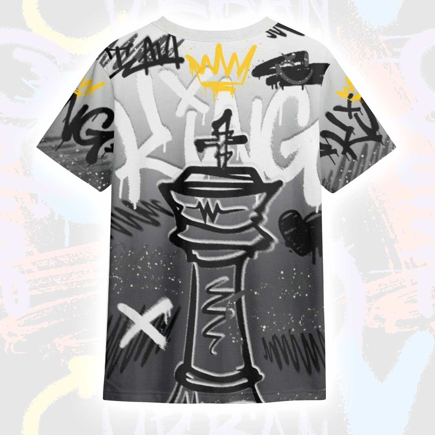 Street King Chess Streetwear Fear 4s T-Shirt